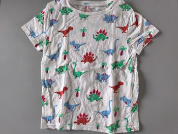 Tee shirt  dinosaures 6 ans
