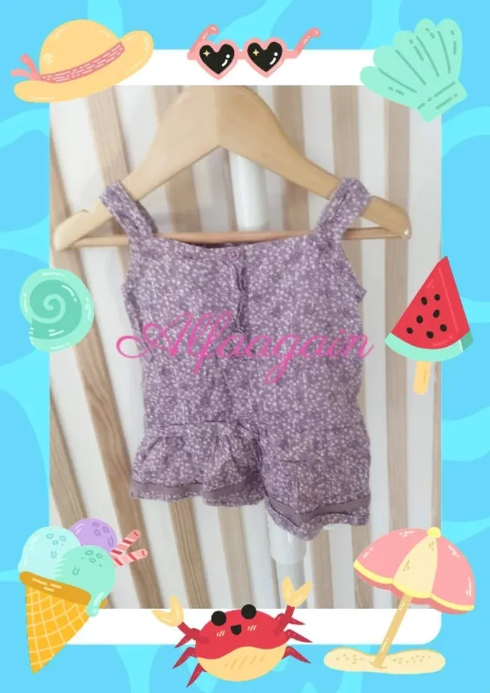 Ensemble blouse et Boléro jean 6mois - photo numéro 12