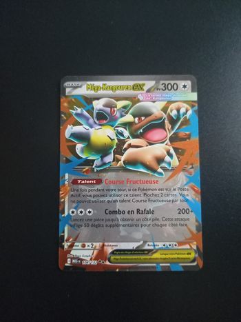 Carte Pokémon
Méga-Kangourex Ex 104/132 ME01
