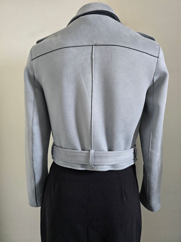 📌Blouson Zara Style Perfecto en Suédine - photo numéro 8