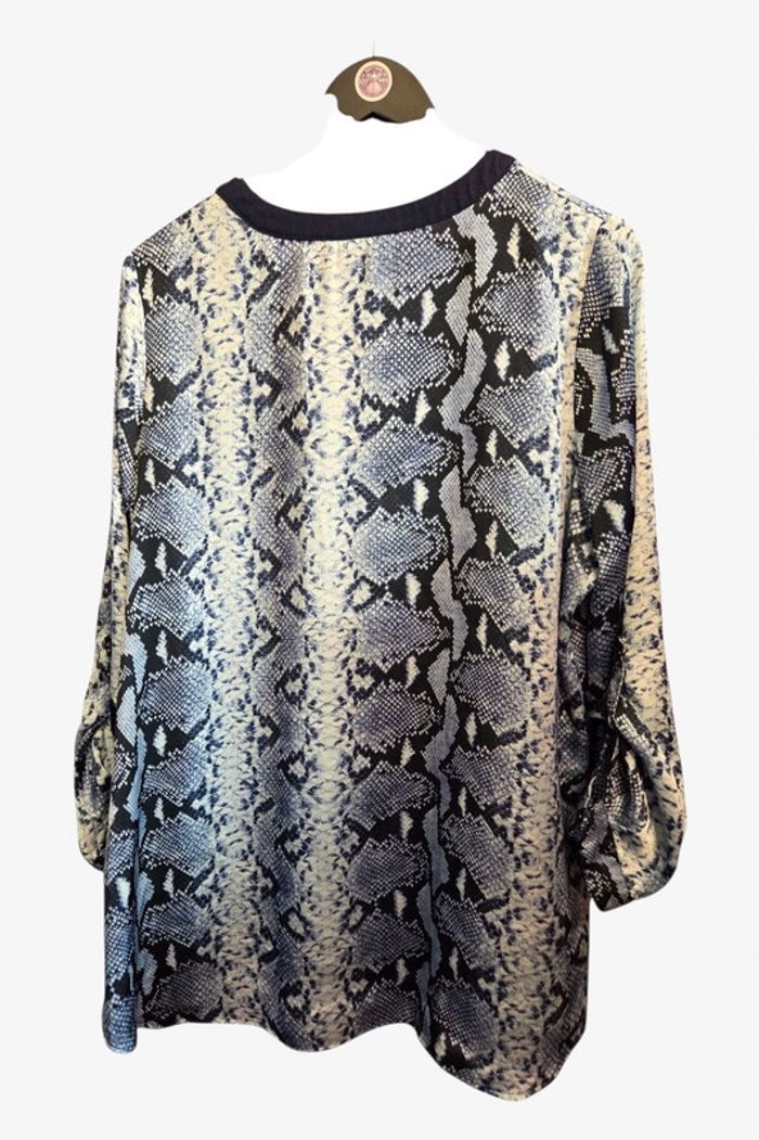 Blouse manches longues fluide et légère T48 Gemo - photo numéro 6