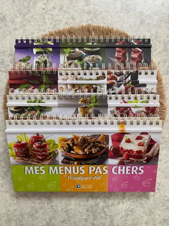Livres chevalets fiches recettes