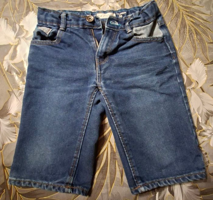Bermuda en jean  10 ans