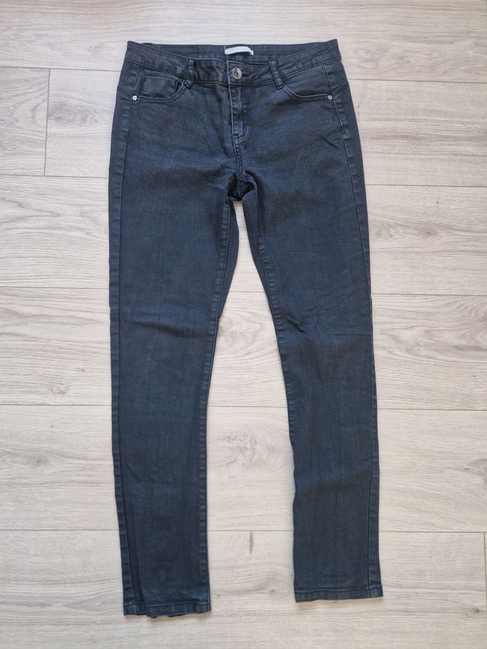 Jean femme noir LPB Woman taille 38 - photo numéro 2