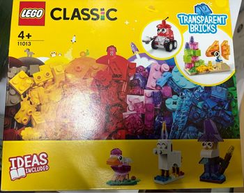 LEGO 11013 Classic Briques Transparentes Créatives