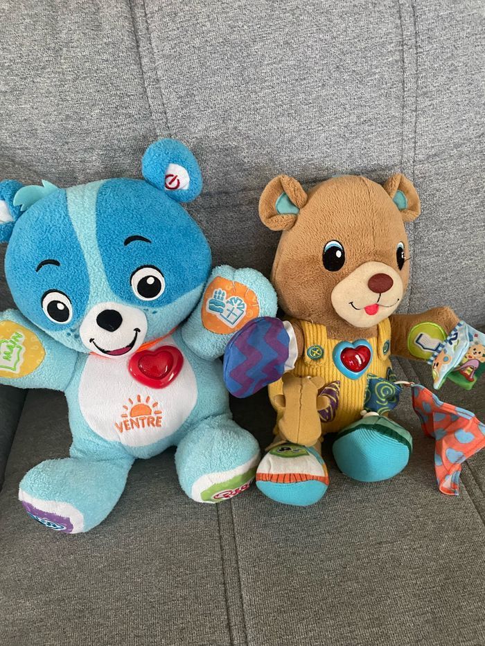 Peluche vtech garçon