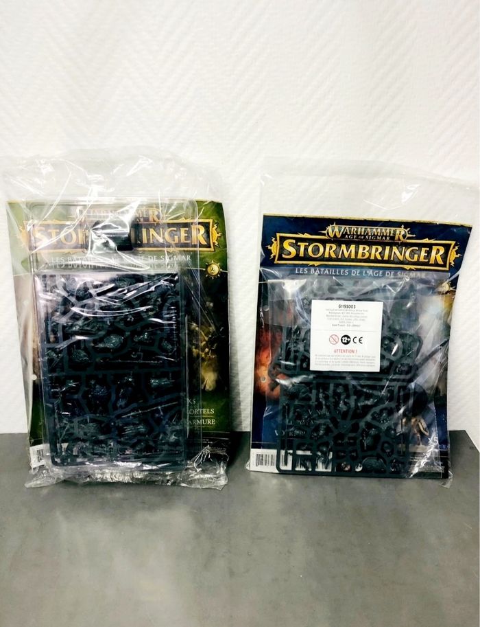 Warhammer stormbringer les batailles de l’âge de Sigmar numéro 2 et 3