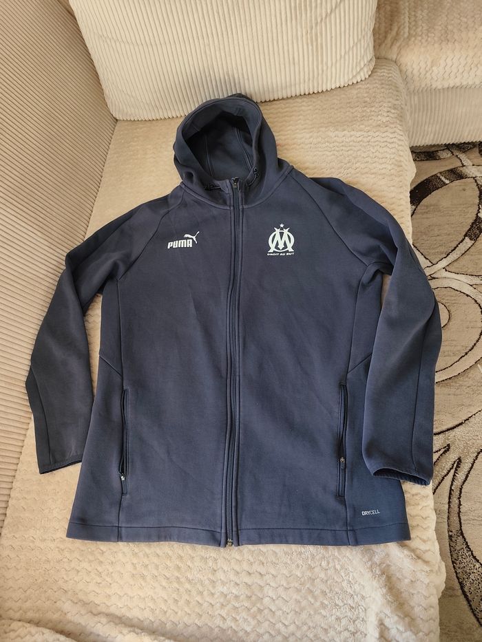sweat à capuche PUMA x Olympique de Marseille en taille XL - photo numéro 2