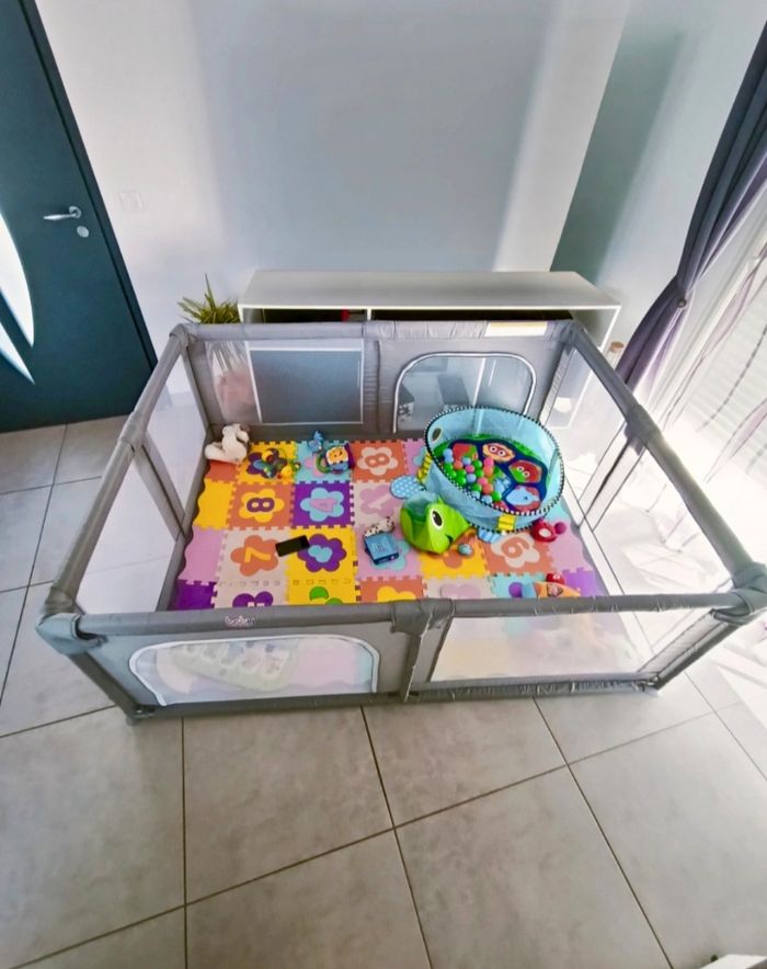 Parc bébé 140x190 - costway baby joy