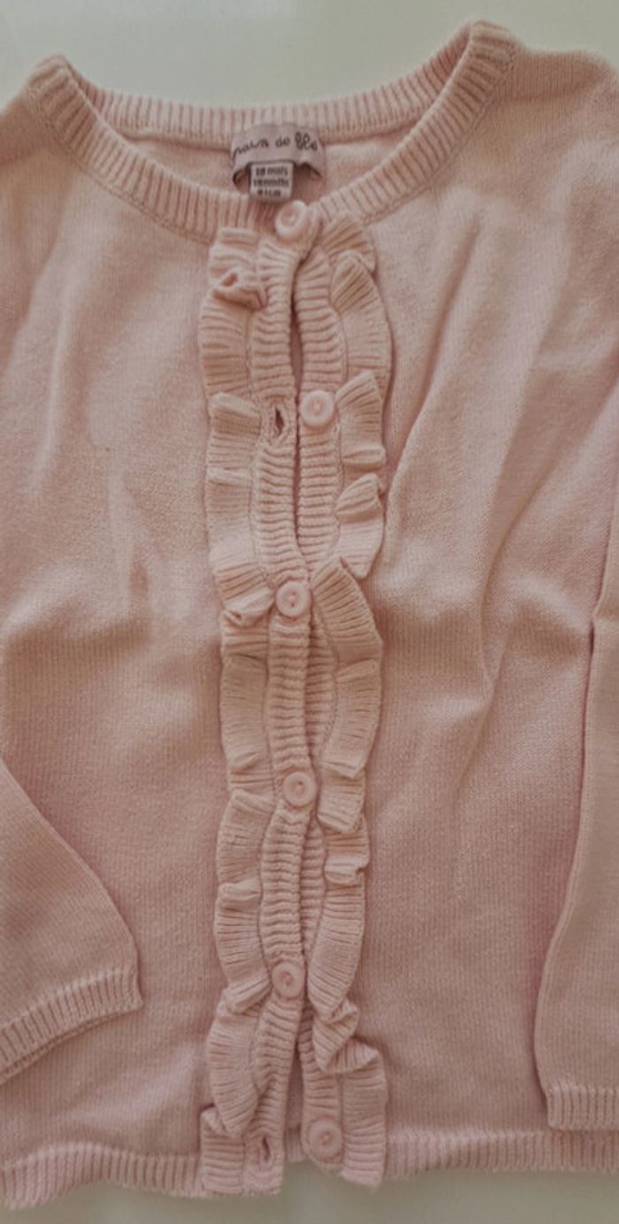 Gilet fille 18 mois - photo numéro 3