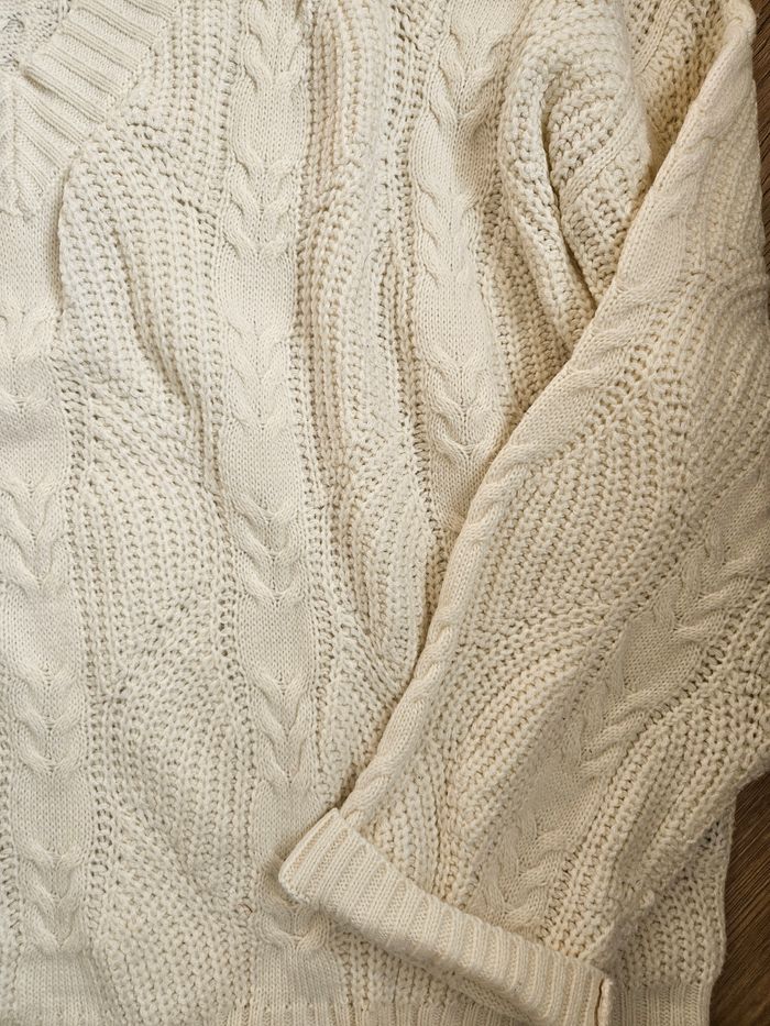 Pull blanc - photo numéro 2