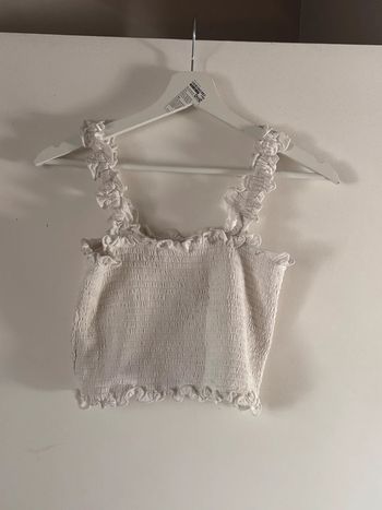 Crop top blanc Shein