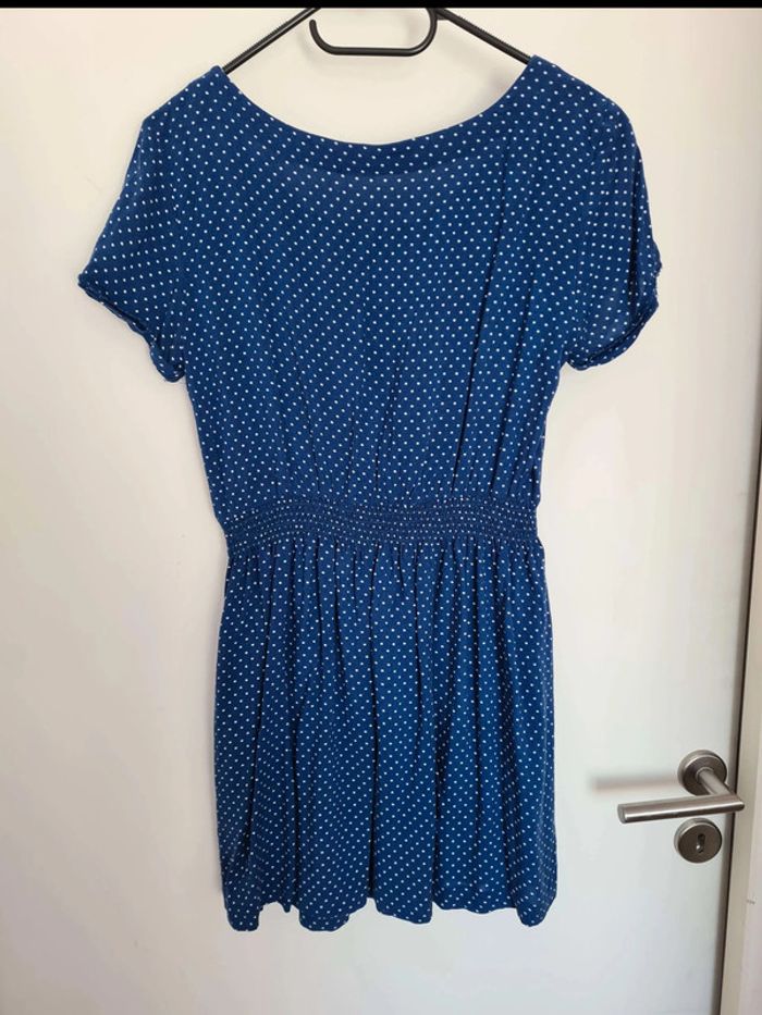 Robe viscose a pois taille 38 40 - photo numéro 4