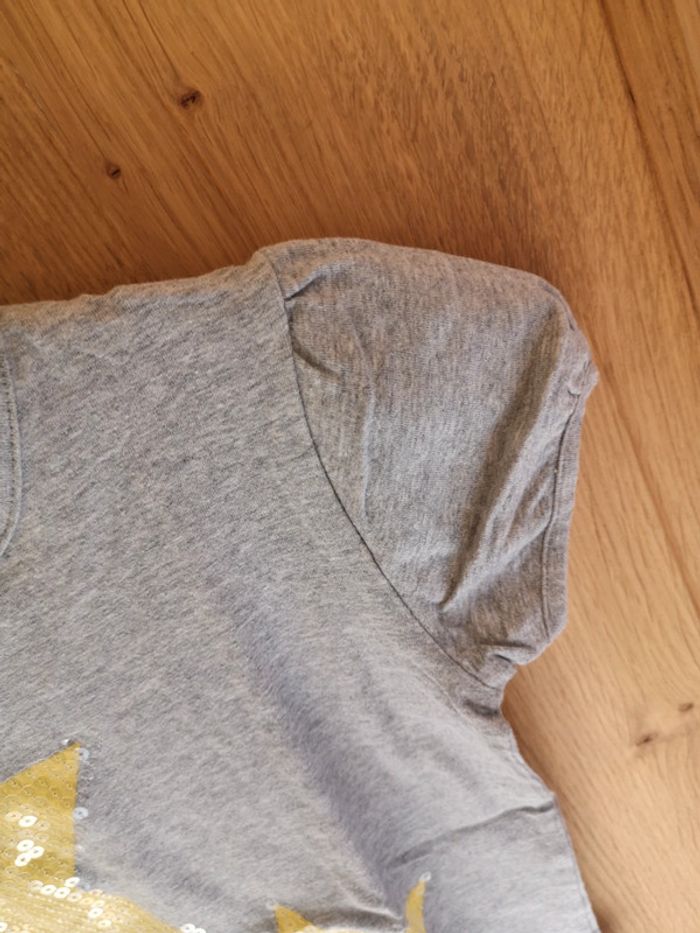 T-shirt Name It en gris et jaune 6 ans - photo numéro 7