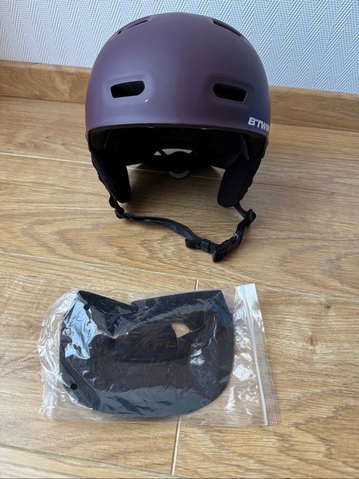 Casque de vélo ville adulte violet - photo numéro 8