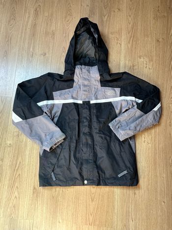 Veste imperméable The North Face noire et grise