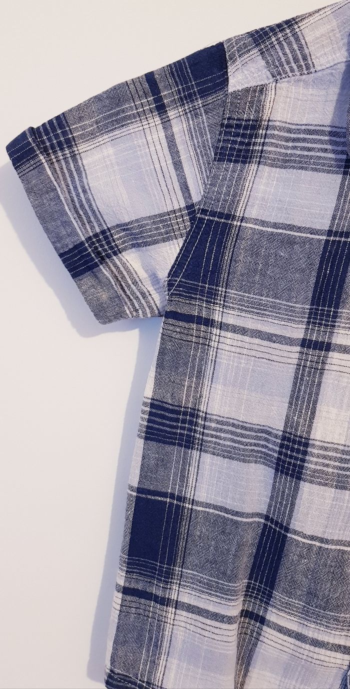 🦎 Chemise manches courtes en lin - Kiabi - 4 ans 🦎 - photo numéro 2