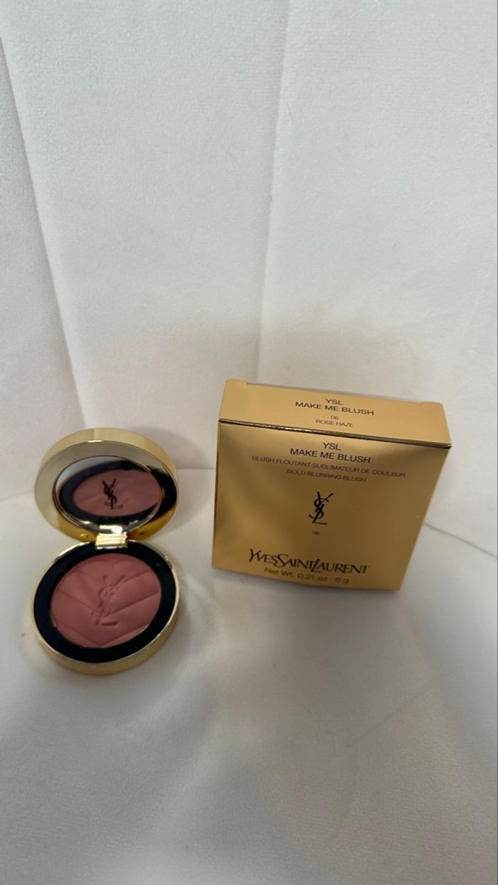 Blush Yves Saint Laurent Make Me Blush Rose Haze 06-Effet Bonne Mine 💕 - photo numéro 5