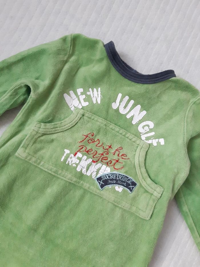 Pyjama vert 18 mois - photo numéro 2