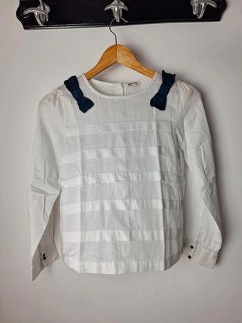 Blouse  blanche fille  12 ans TAO