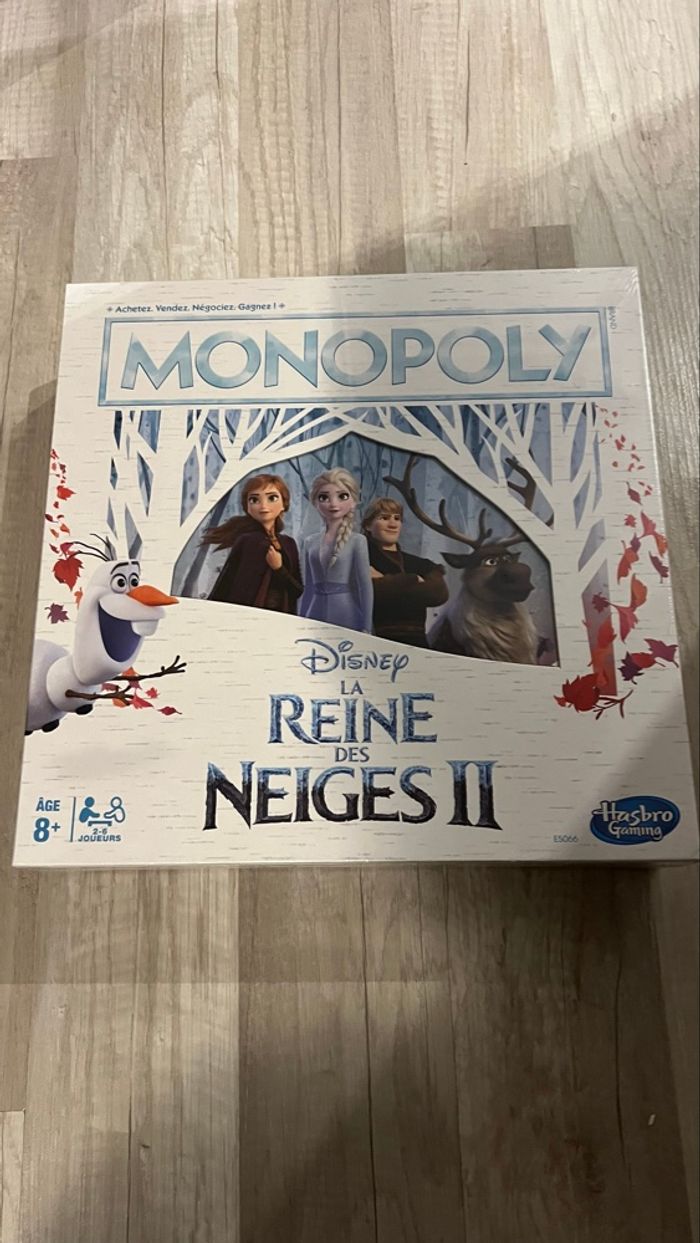 Monopoly reine des neiges