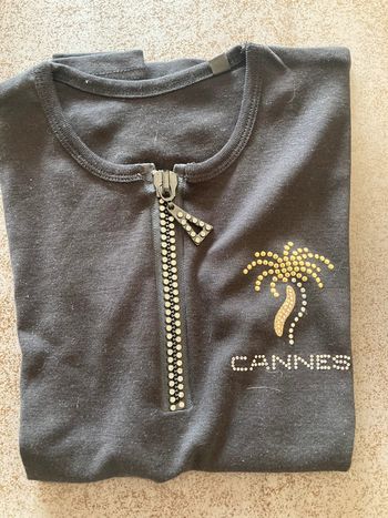 T-shirt Cannes noir