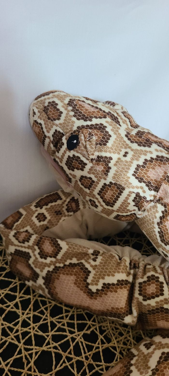 Ikea Djungelskog Birman Python Serpent Peluche Animal Marionnette - photo numéro 5