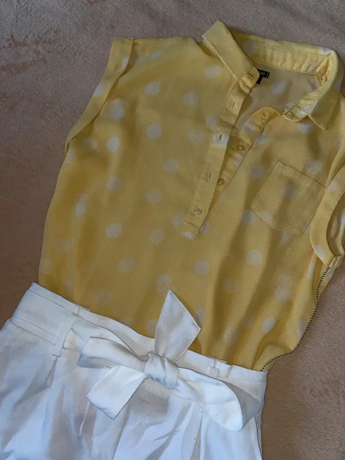Short blanc jennyfer taille S