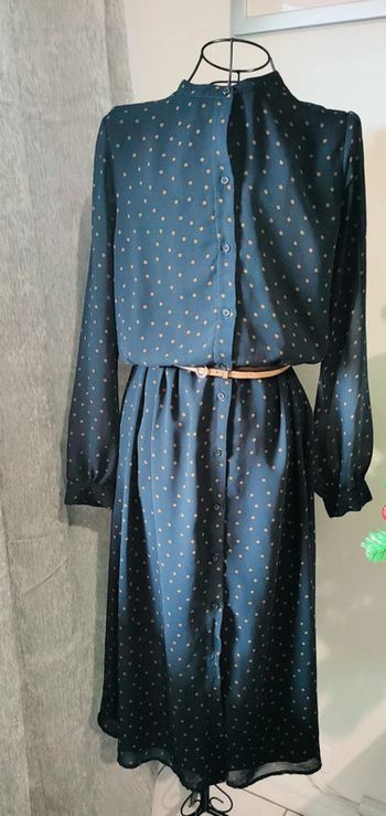 Robe chemise longue à poids