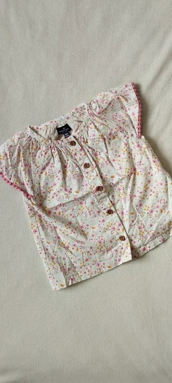 Chemise fleurie 18 MOIS