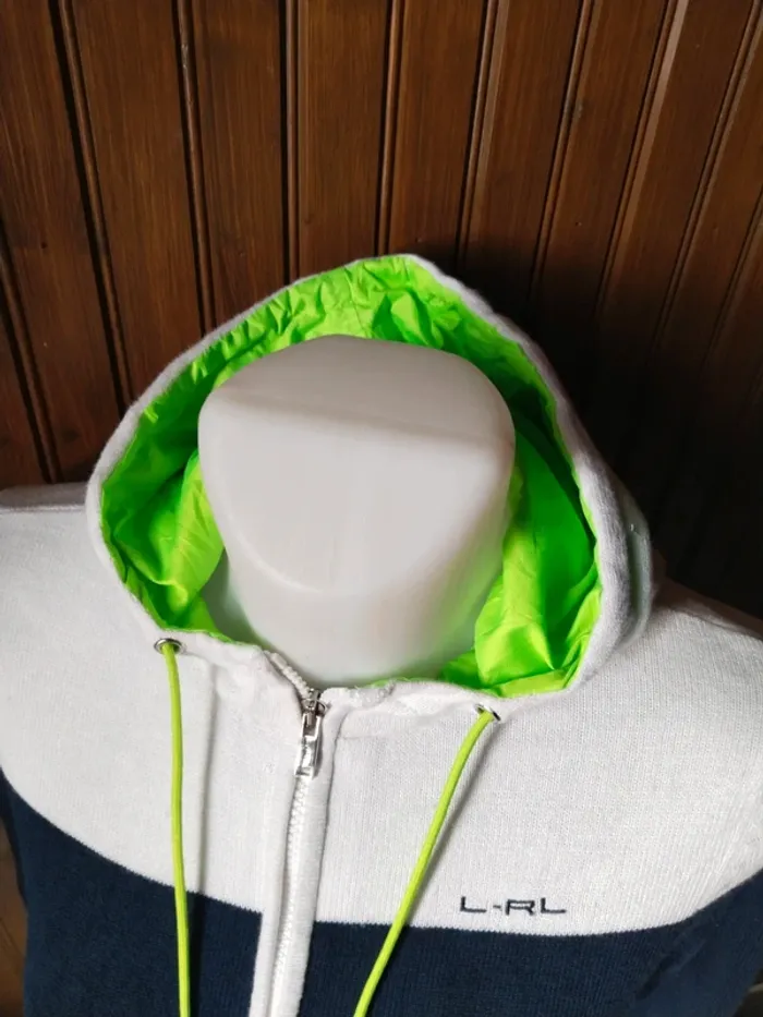 Superbe veste zippée à capuche femme marque Lauren Ralph Lauren taille 34 36 - photo numéro 5