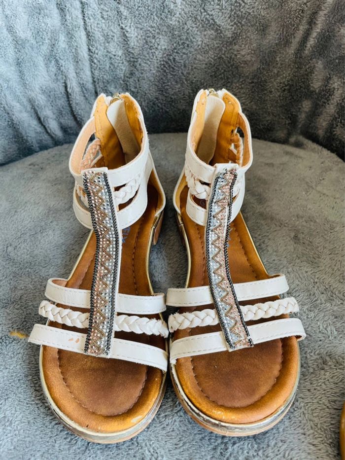 Chaussures été sandales nus pieds fille - photo numéro 2