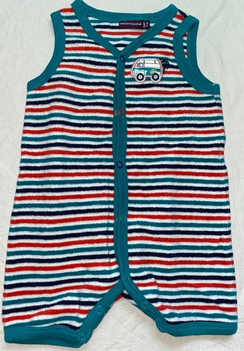 barboteuse éponge Sergent Major 12 mois