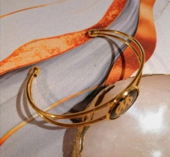 Bracelet manchette olympique de Marseille - photo numéro 4