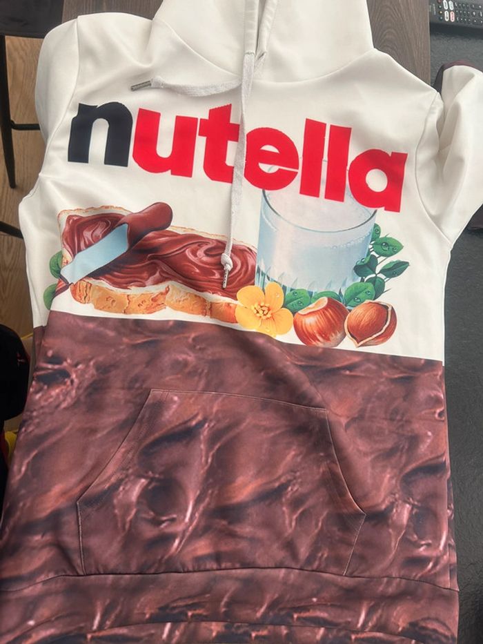 Pull sweat nutella S/M très bon état
