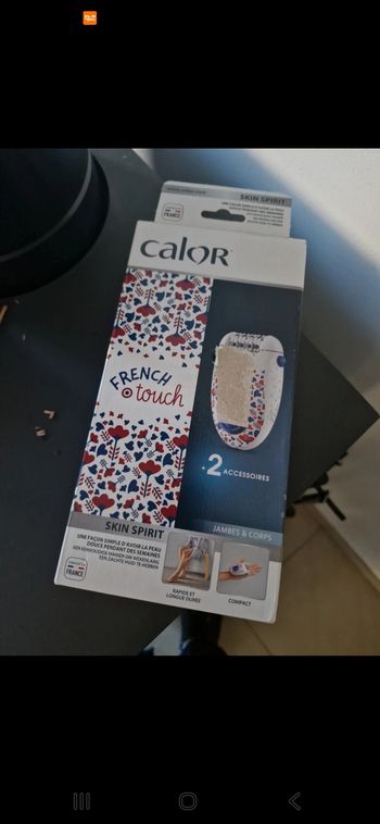 Appareil épilation Calor neuf