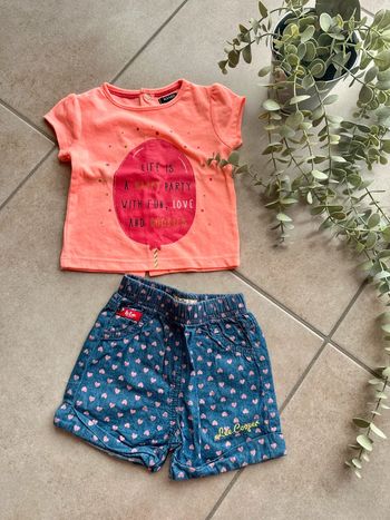 Ensemble été short t-shirt