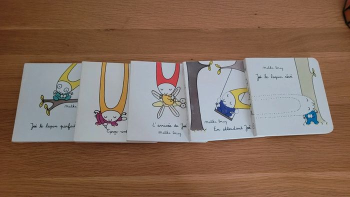 Lot de 5 livres cartonnés Joé le lapin - photo numéro 5