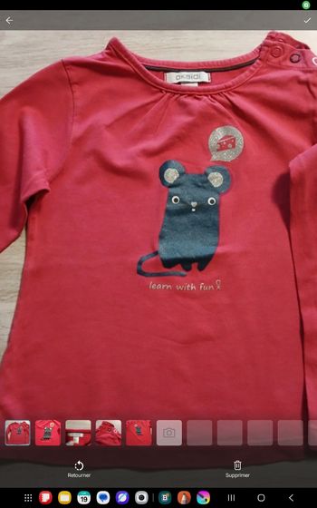 Tee-shirt manches longues 4 ans pf4120