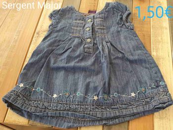 Robe en jean 9mois