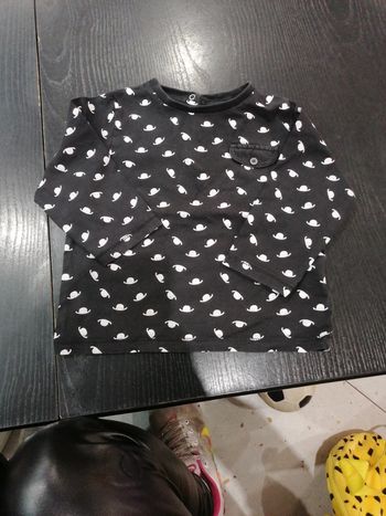 Tee shirt manches longues 18 mois kitchoun