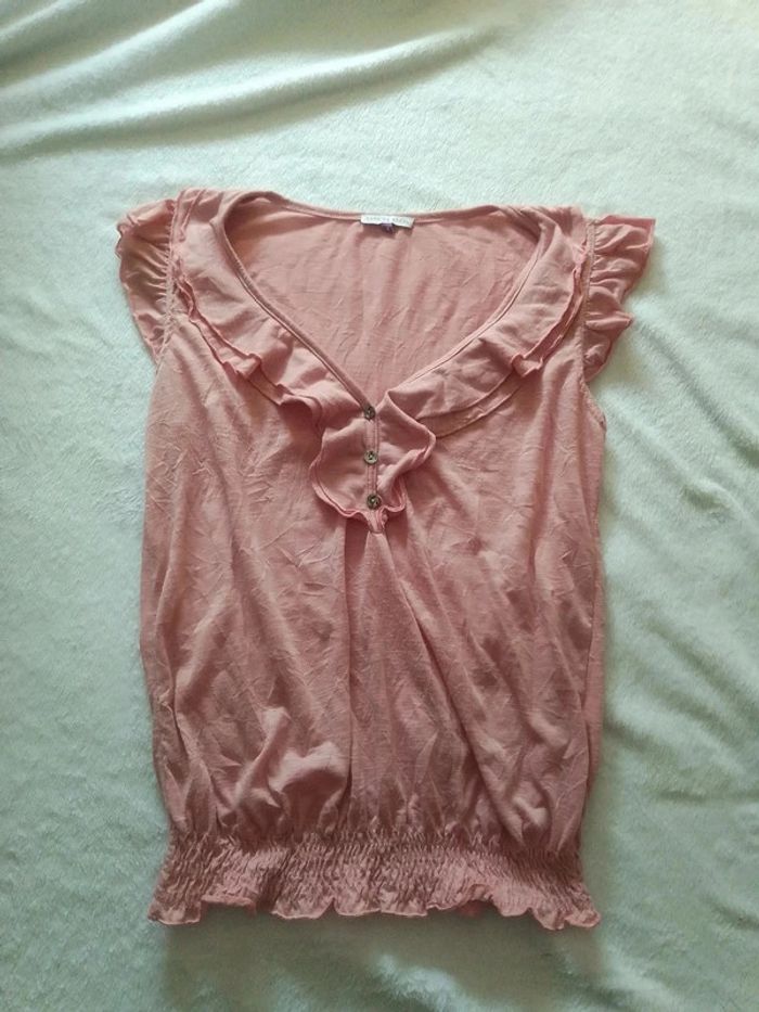 Blouse vieux rose taille 2