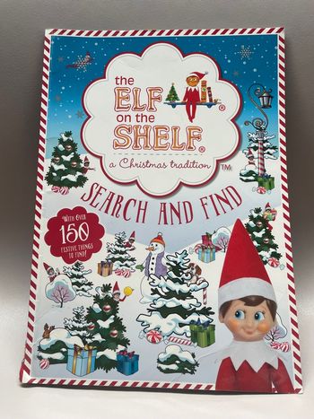 Livre cherche & trouve - the elf on the shelf / search and find