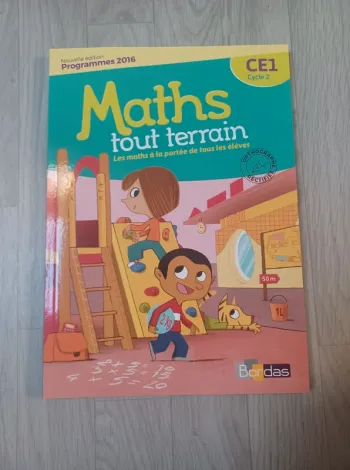 Cahier d'école math tout terrain