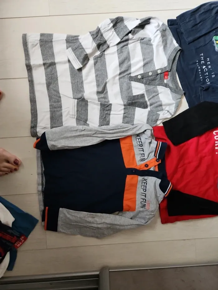 T-shirts manches longues 6ans - photo numéro 5