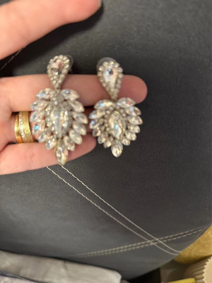 Boucle d’oreille soirée mariage - photo numéro 2