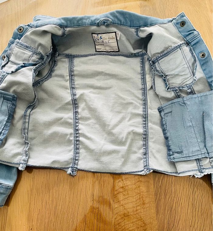 Veste en jean 6 ans orchestra - photo numéro 3