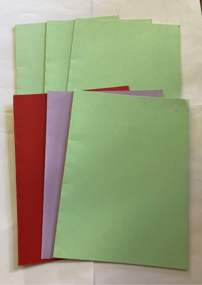 Lot 6 chemises cartonnées - photo numéro 2