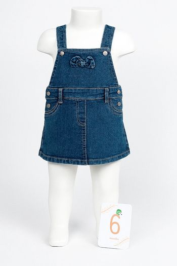 Salopette robe en jean Tissaia Taille 6 mois