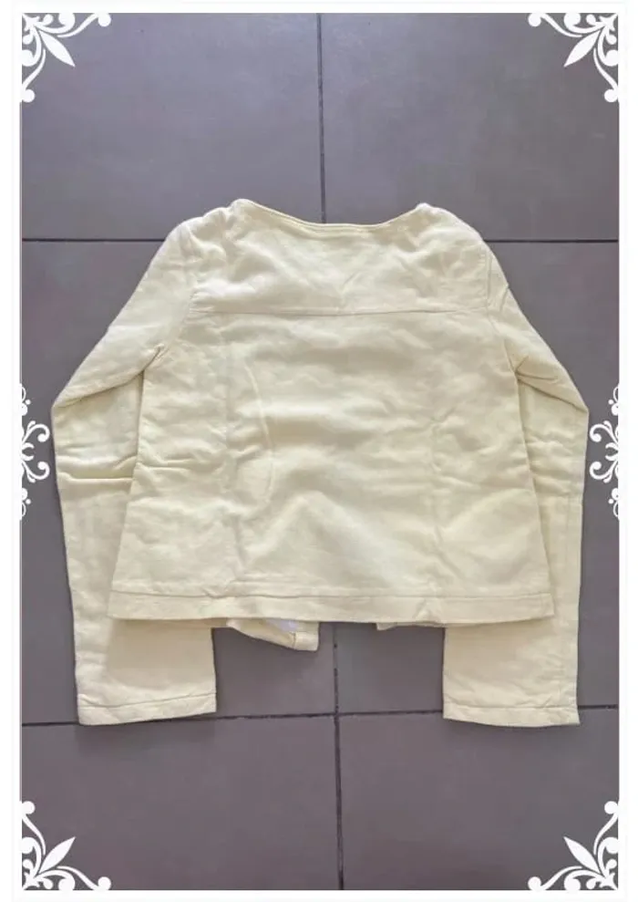 🌞 Gilet Lililotte – Taille 10 ans – Douceur pastel pour looks ensoleillés ! 🌞 - photo numéro 6